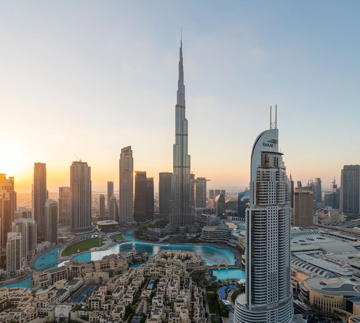 Delivered landscape at Al Barari, shown as previous work by the developer